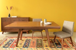 The Solna collection captures the simplicity of modern Scandinavian design and the beauty of natural wood. It offers the perfect blend of form & function with its simple aesthetics.  

<br><b>On Frame:</b> <br>6 Seater Dining Table - Size: 180x110x76H cm. <br>Dining Chairs - Size: 50x58x87H cm.
<br>Sideboard / Crokery Cabinet - Size: 150x50x90H cm